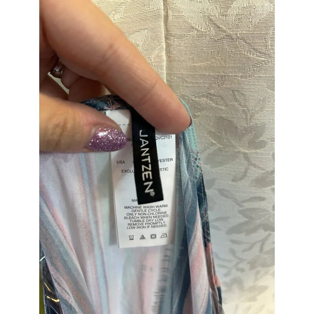 Jantzen striped pink